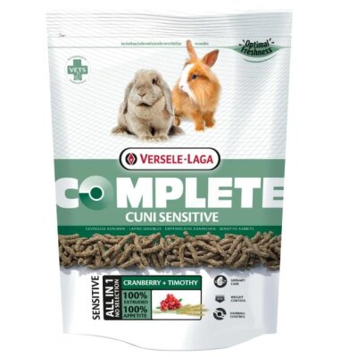 Versele Laga Cuni Sensitive Complete Tam Kemirgen Yemi 500 Gr