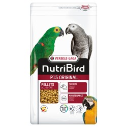 Versele Laga Nutribird P15 Original Papağan Pelet Kuş Yemi 1 kg - Versele Laga