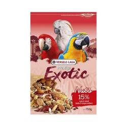 Versele Laga Prestıge Exotıc Nuts Papağan ve Paraket Kuruyemiş Karışımı 750 Gr - Versele Laga