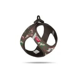 Vest Harness Curlı Clasp Aır-mesh Kahverengi Köpek Göğüs Tasması M - Curli