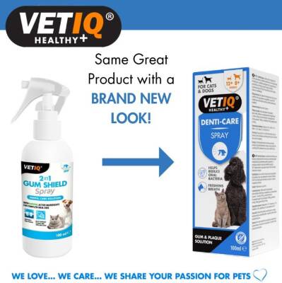 Vet IQ 2in1 Gum Shield Kedi Köpek Ağız ve Diş Bakım Spreyi 100 ml - 4