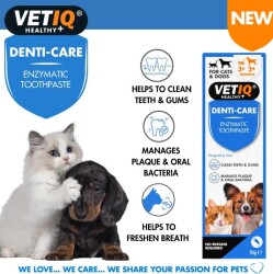 Vet IQ Denti Care Kedi Köpek İçin Diş Macunu ve Diş Fırçası Seti - 3