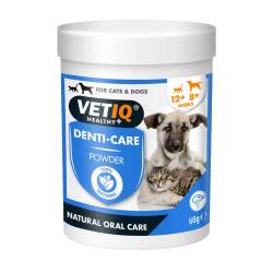 Vet IQ Kedi ve Köpek İçin Diş Bakım Tozu 60 gr - Vet IQ