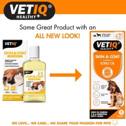 Vet IQ Kedi ve Köpek İçin Deri ve Tüy Besleyici Omega Katkılı Vitamin 250 ml - 2