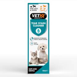 Vet IQ Tear Stain Remover Kedi ve Köpek Gözyaşı Leke Çıkarıcı 100 ml - Vet IQ