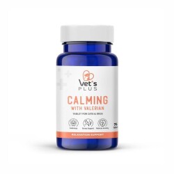 Vet's Plus Calming Kedi ve Köpekler İçin Sakinleştirici Tablet 75 Adet - Vet's Plus