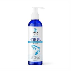 Vet's Plus Kedi ve Köpekler için Balık Yağı 200 Ml - 1