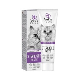 Vet's Plus Kısırlaştırılmış Kediler İçin Malt Kedi Macunu 100 gr - Vet's Plus