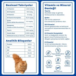 Vet's Plus Optimal Nutrition Hypoallergenic Sardalya Balıklı Tahılsız Yetişkin Kedi Konservesi 85 gr - 3