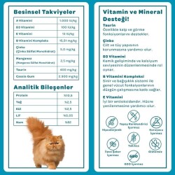 Vet's Plus Optimal Nutrition Hypoallergenic Ton Balıklı Tahılsız Yetişkin Kedi Konservesi 85 gr - 3