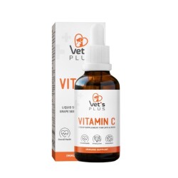 Vet's Plus Vitamin C Kedi ve Köpekler İçin Damla 50 ml - Vet's Plus
