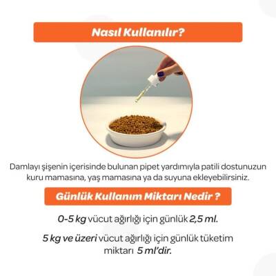 Vet's Plus Vitamin C Kedi ve Köpekler İçin Damla 50 ml - 2