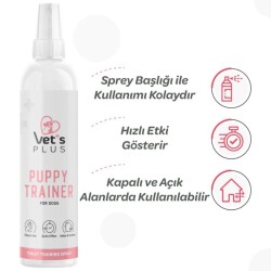Vet's Plus Yavru Köpek Tuvalet Eğitim Spreyi 100 Ml - 2