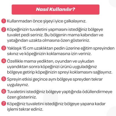 Vet's Plus Yavru Köpek Tuvalet Eğitim Spreyi 100 Ml - 5