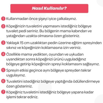 Vet's Plus Yavru Köpek Tuvalet Eğitim Spreyi 100 Ml - 5