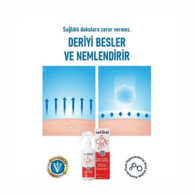 Veturel Kedi, Köpek ve Diğer Hayvanlar İçin Yara ve Deri Bakım Spreyi 300 Ml - 2