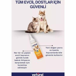 Veturel Kedi ve Köpekler İçin Ağız Göz ve Kulak Bakım Spreyi Başlangıç Seti 3x100 Ml - 2