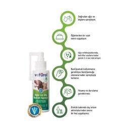 Veturel Kedi ve Köpekler İçin Ağız ve Diş Bakım Spreyi 100 Ml - 2