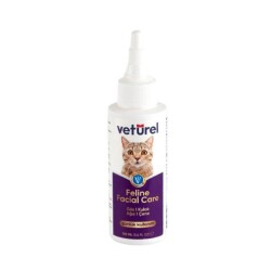 Veturel Kediler İçin Yara Akne ve Yüz Bakım Solüsyonu 100 Ml - Veturel