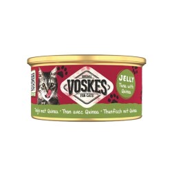 Voskes Jelly Ton Balığı ve Kinoalı Yetişkin Kedi Konservesi 85 gr - Voskes
