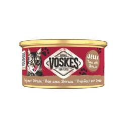 Voskes Jelly Ton Balığı ve Şirasu Yetişkin Kedi Konservesi 85 gr - Voskes