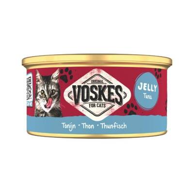 Voskes Ton Balıklı Yetişkin Kedi Konservesi 85 gr - 1