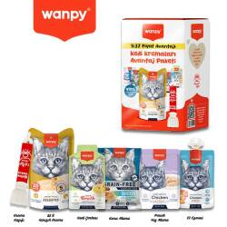 Wanpy Avantajlı Kedi Ödül Ve Konserve Mama Paketi - Wanpy