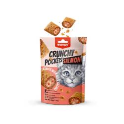 Wanpy Crunch Somonlu Kedi Ödül Maması 60 Gr - Wanpy