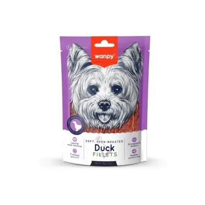 Wanpy Gerçek Ördek Fileto Köpek Ödülü 100 gr - 1