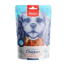 Wanpy Kalsiyumlu Gerçek Tavuk Köpek Ödülü 100 gr - Wanpy