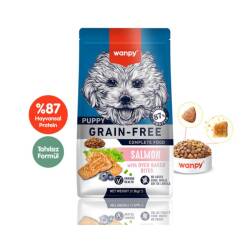 Wanpy Tahılsız Somonlu Yavru Köpek Maması 1,5 Kg - Wanpy