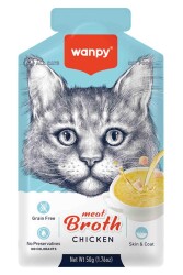 Wanpy Tavuk Etli Kedi Çorbası 50 gr - Wanpy