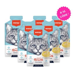 Wanpy Tavuk Etli Kedi Çorbası 50 gr 6 Al 5 Öde - 3