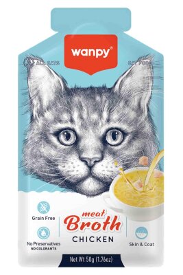 Wanpy Tavuk Etli Kedi Çorbası 50 gr 6 Al 5 Öde - 2