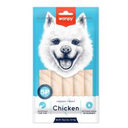 Wanpy Tavuklu Sıvı Krema Köpek Ödülü 5 X 14 gr - Wanpy