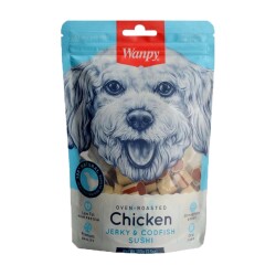 Wanpy Tavuklu ve Morina Balıklı Köpek Ödülü 100 gr - Wanpy