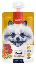 Wanpy Taze Sığır Etli ve Havuçlu Köpek Et Ezmesi 90 gr (4 AL 3 ÖDE) - 2