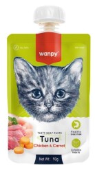 Wanpy Taze Ton Balıklı ve Tavuklu Kedi Et Ezmesi 90 gr - Wanpy