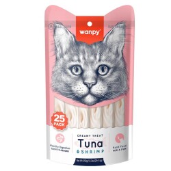 Wanpy Ton & Karides Krema Kedi Ödülü 14 gr X 25 Adet - Wanpy