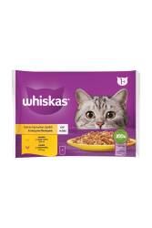 Whiskas Pouch Kümes Hayvanlı Yetişkin Kedi Konservesi 4 X 85 gr - Whiskas