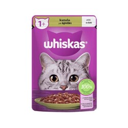Whiskas Pouch Kuzulu Yetişkin Kedi Konservesi 85 gr X 28 Adet - Whiskas
