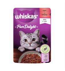 Whiskas Pouch Tastymix Sos İçinde Somonlu ve Havuçlu Yetişkin Kedi Konservesi 85 gr - Whiskas