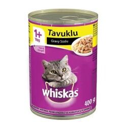 Whiskas Tavuklu Yetişkin Kedi Konservesi 400 gr - Whiskas