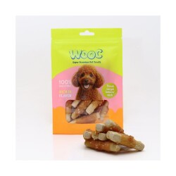 Wooc Tavuk Sargılı Bisküvi Stick Köpek Ödülü 75 Gr - Wooc