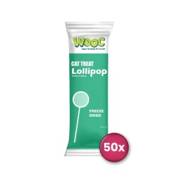 Wooc Tavuk ve Arpalı Lollipop Kedi Ödül Maması 50'li - Wooc
